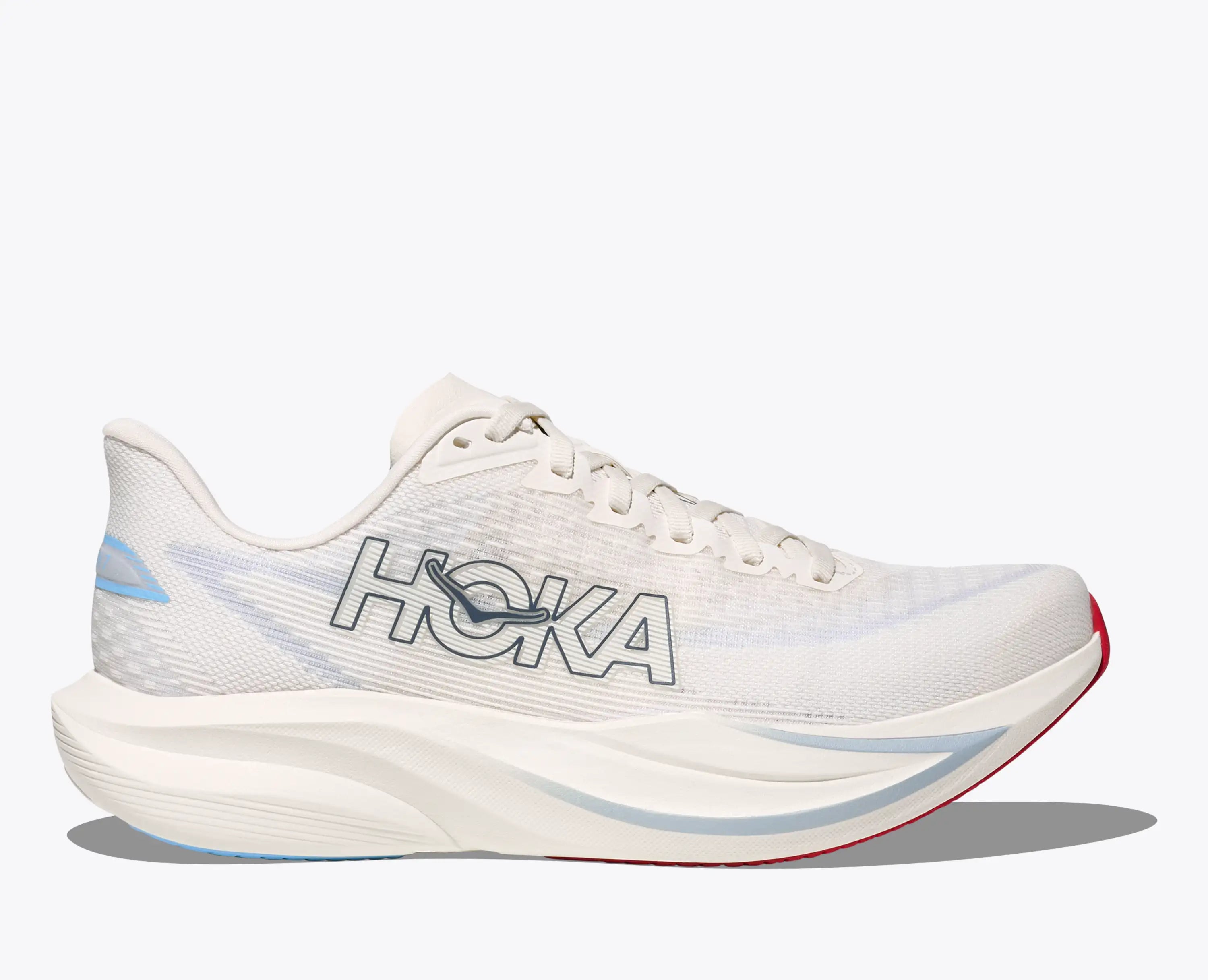 Hoka Women'S Mach 7 Alabaster Soaring Blue