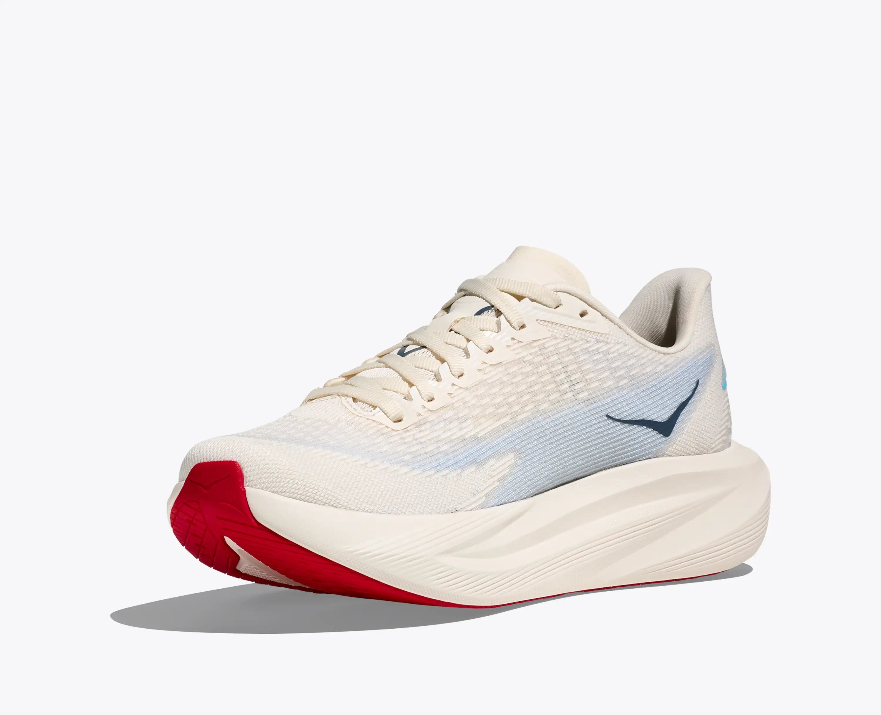 Hoka Women'S Mach 7 Alabaster Soaring Blue