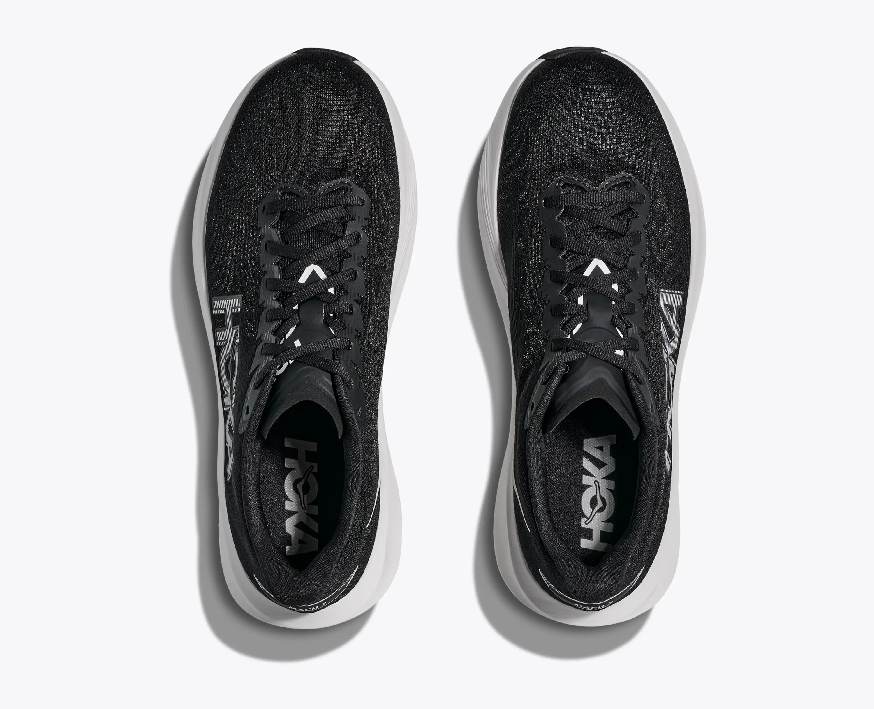 Hoka Women'S Mach 7 Black White