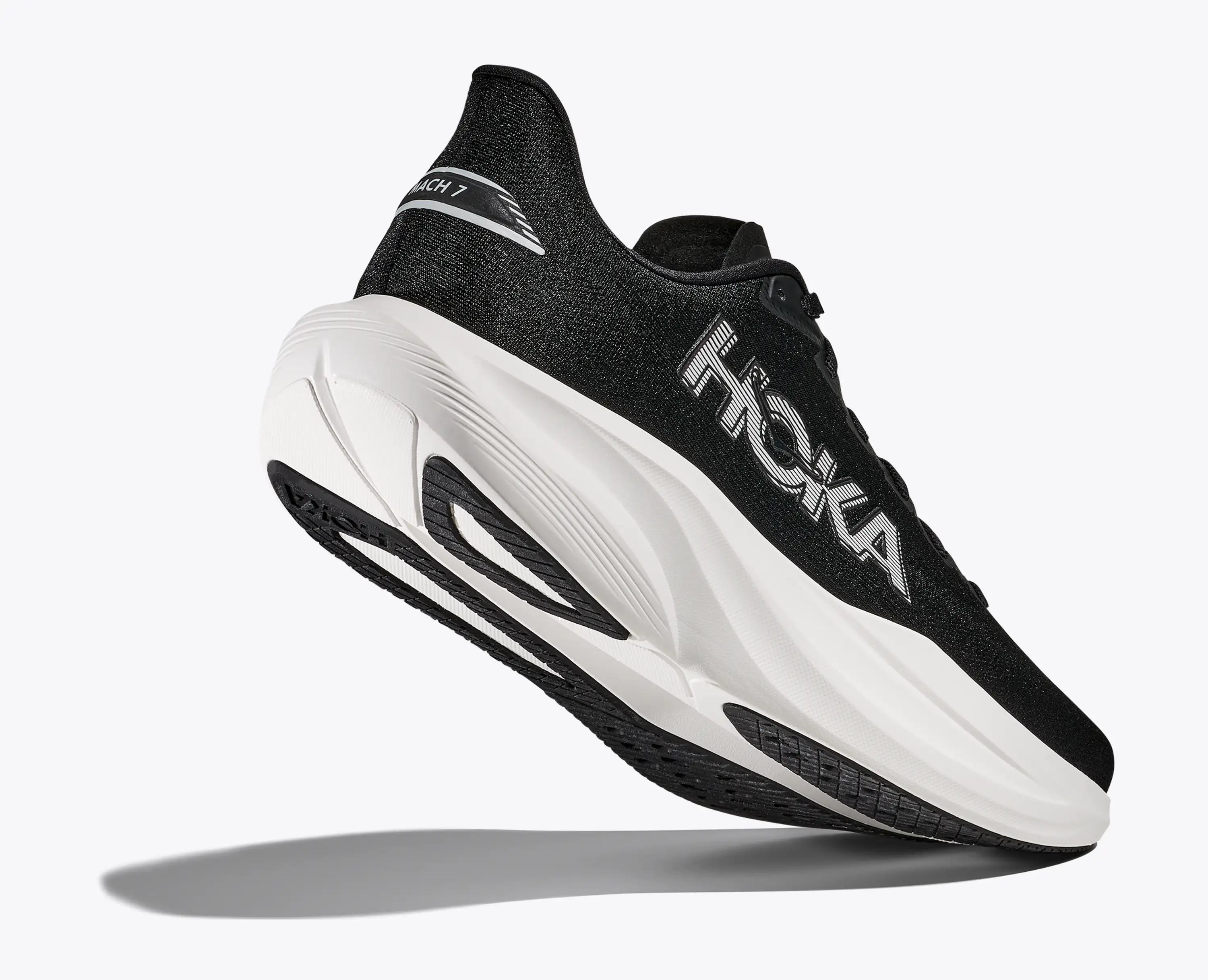 Hoka Women'S Mach 7 Black White