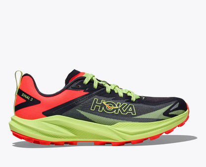 Hoka Women'S Zinal 3 Squid Ink Neon Yuzu
