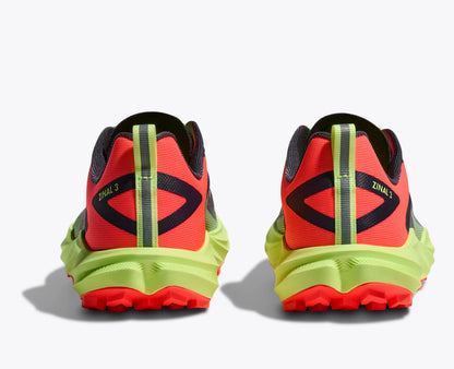 Hoka Women'S Zinal 3 Squid Ink Neon Yuzu
