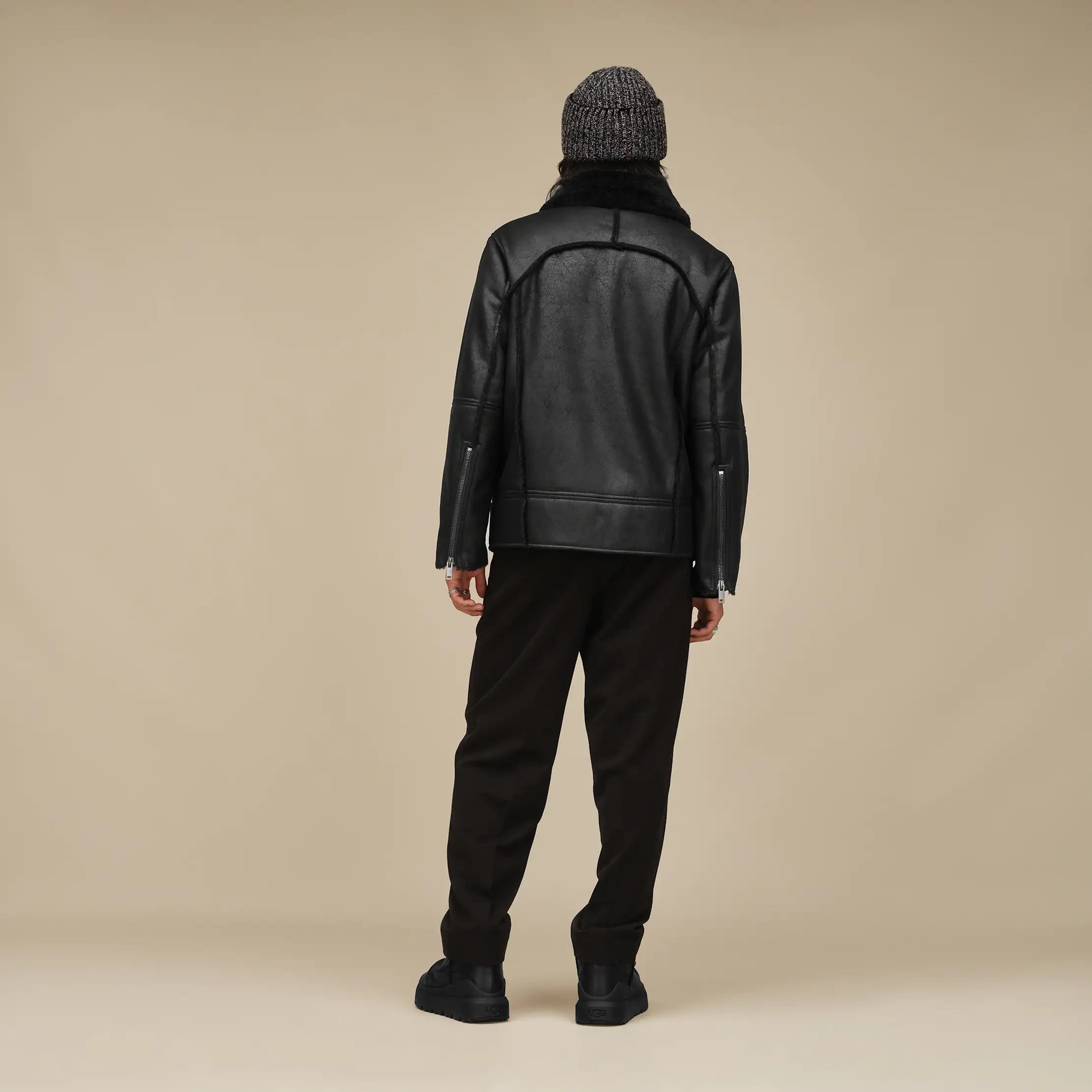 Ugg Thayden Luxefluff Jacket Black