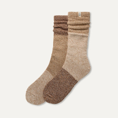 Ugg Jakoby Slouchy Sock Chestnut Multi