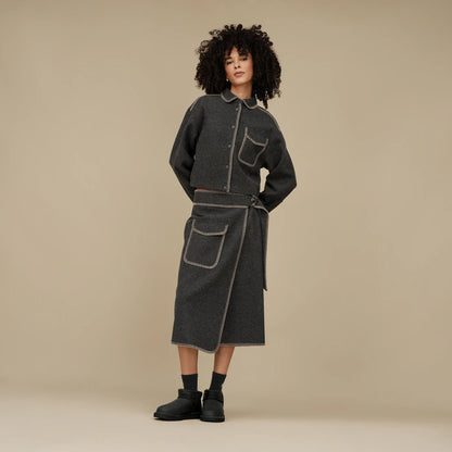 Ugg Toria Jacket Black Heather