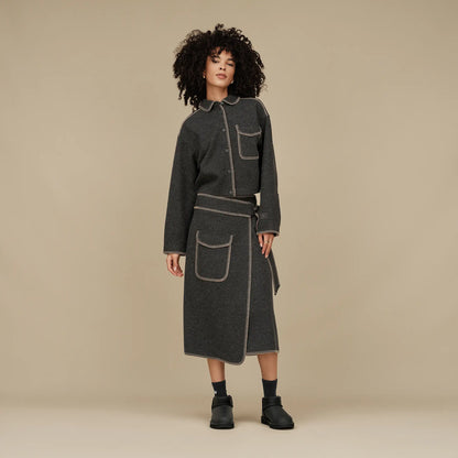 Ugg Toria Jacket Black Heather