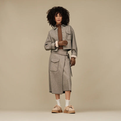 Ugg Toria Jacket Grey Heather