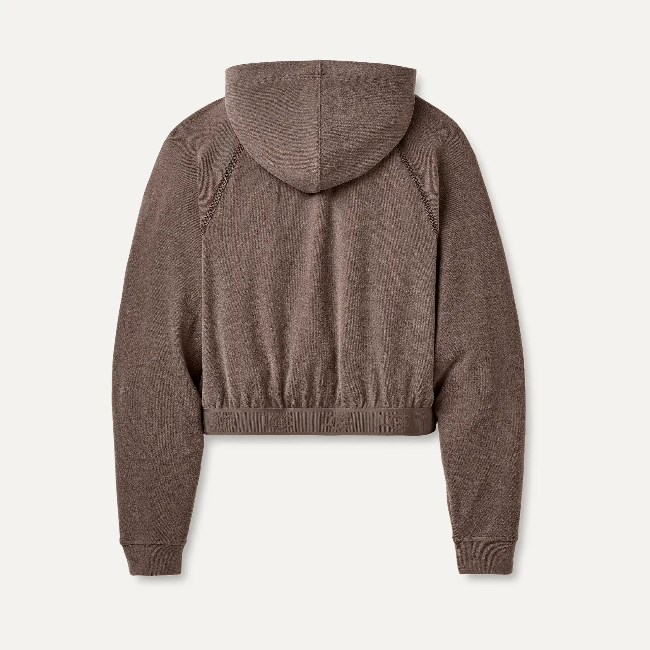 Ugg Aubrie Zip Hoodie Oyster Brown