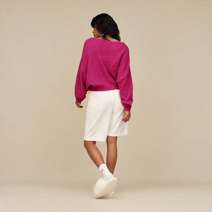 Ugg Novalie Slouchy Pullover Chroma Pink