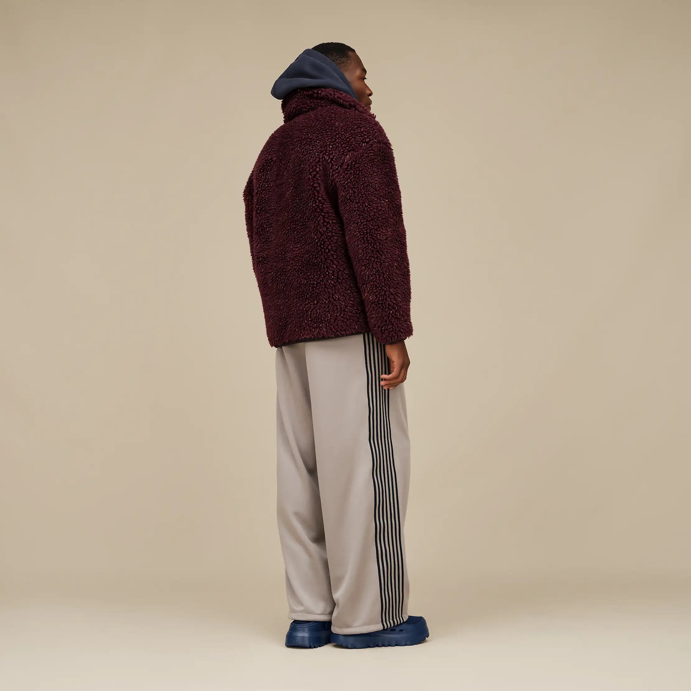 Ugg Uggbraid Confetti Half Zip Wild Grape