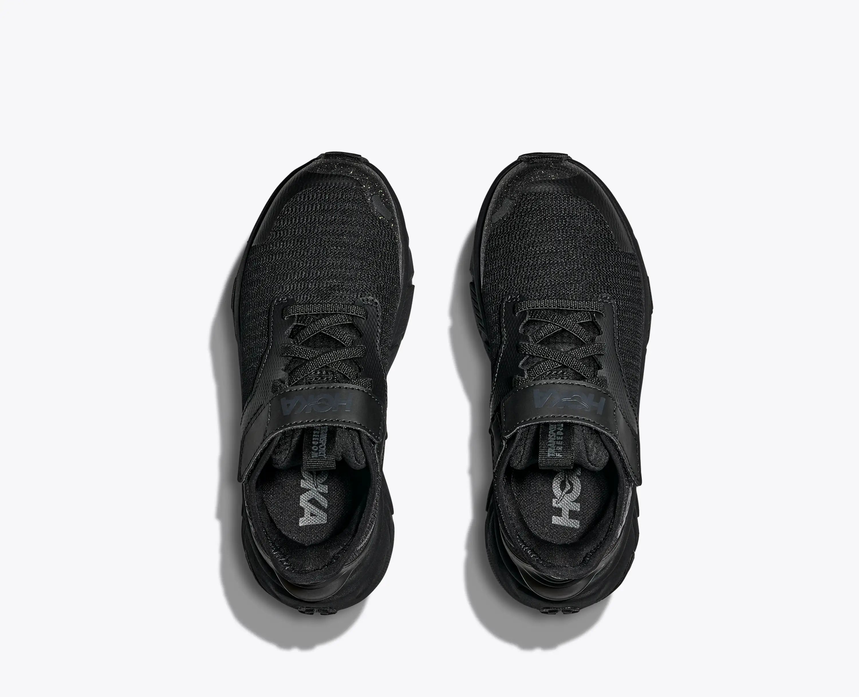 Hoka Little Kids Transport Freedom Black Black