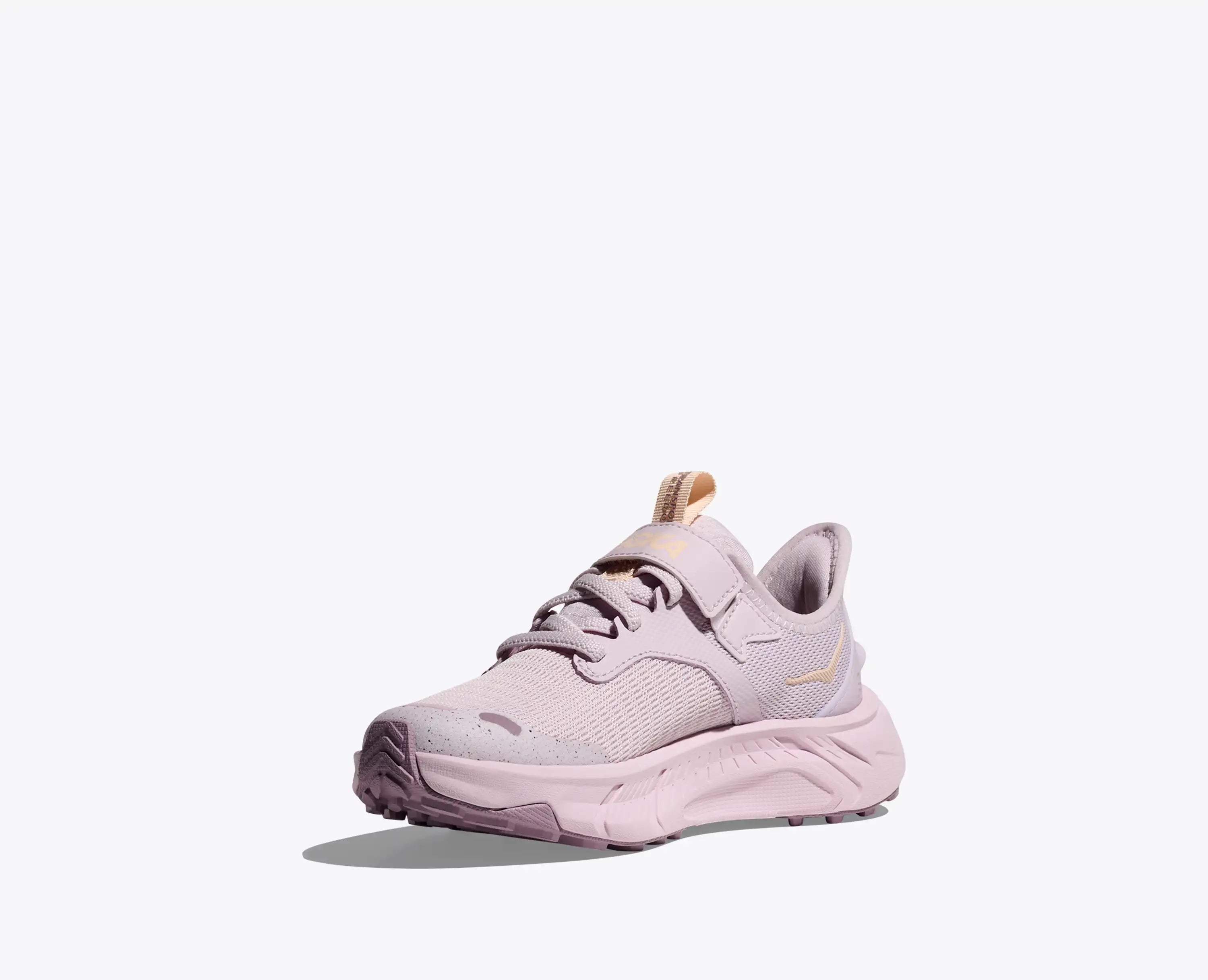 Hoka Little Kids Transport Freedom Lilac Cream Tangerine Glow