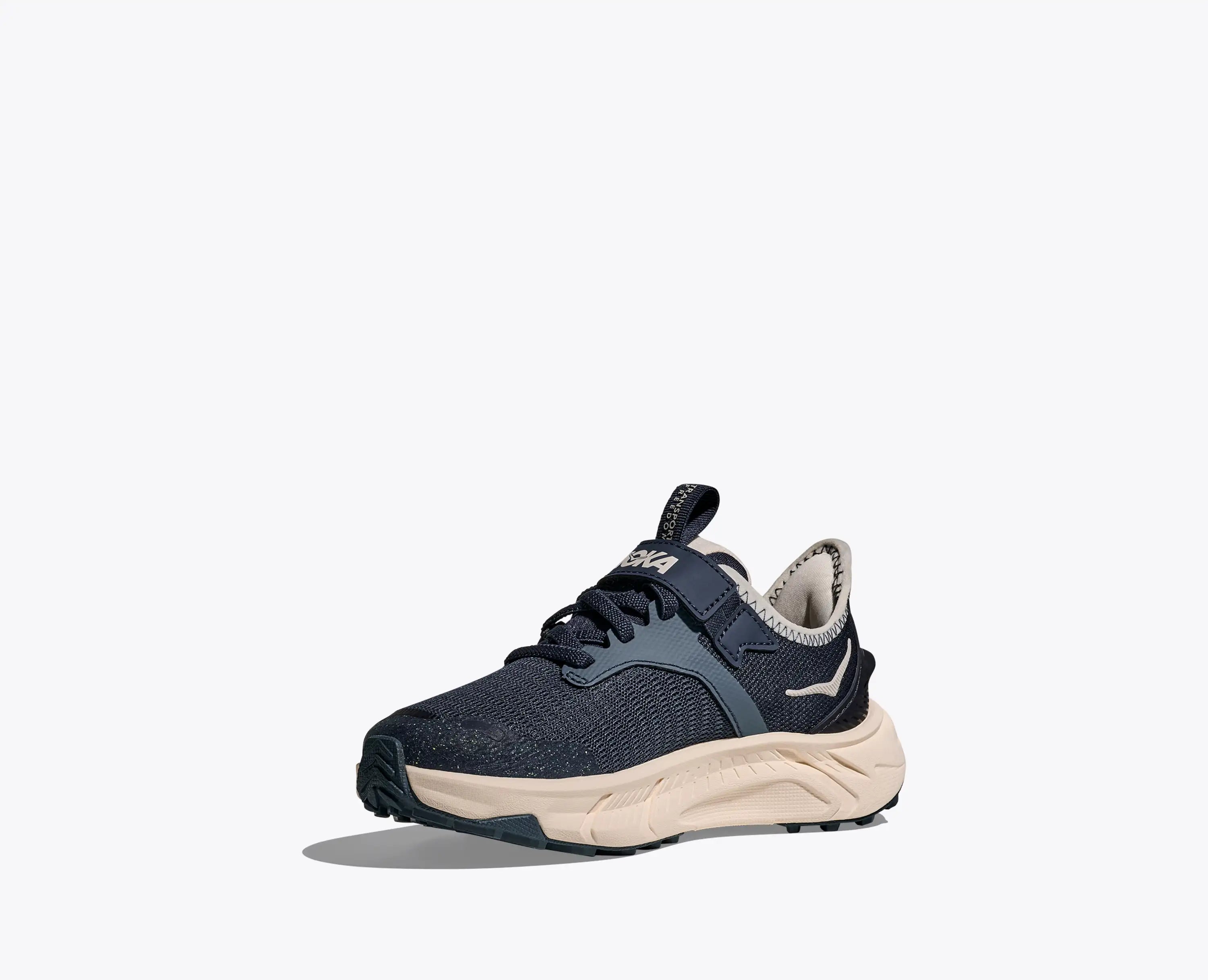 Hoka Little Kids Transport Freedom Varsity Navy Alabaster