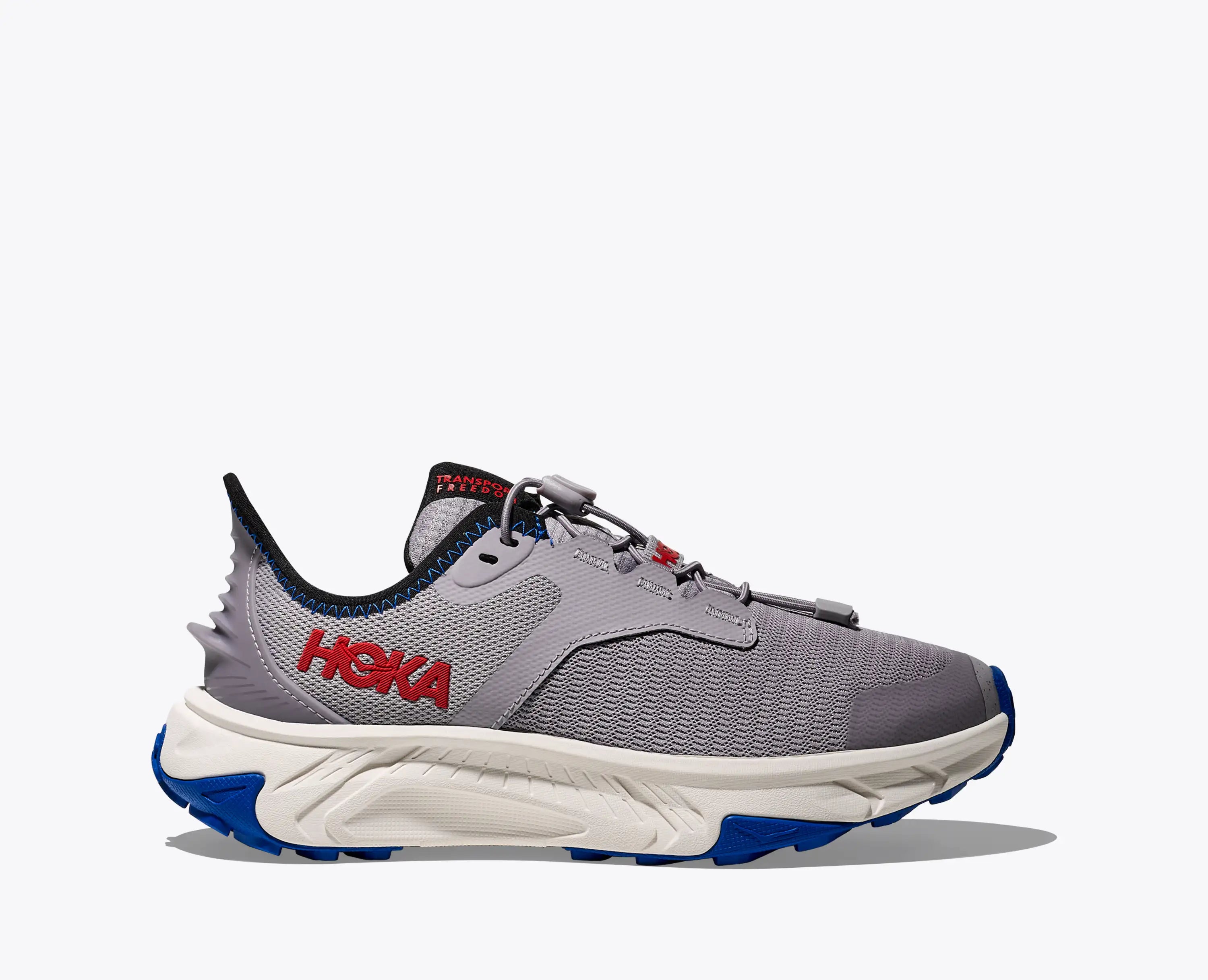 Hoka Big Kids Transport Freedom Foggy Grey Frost
