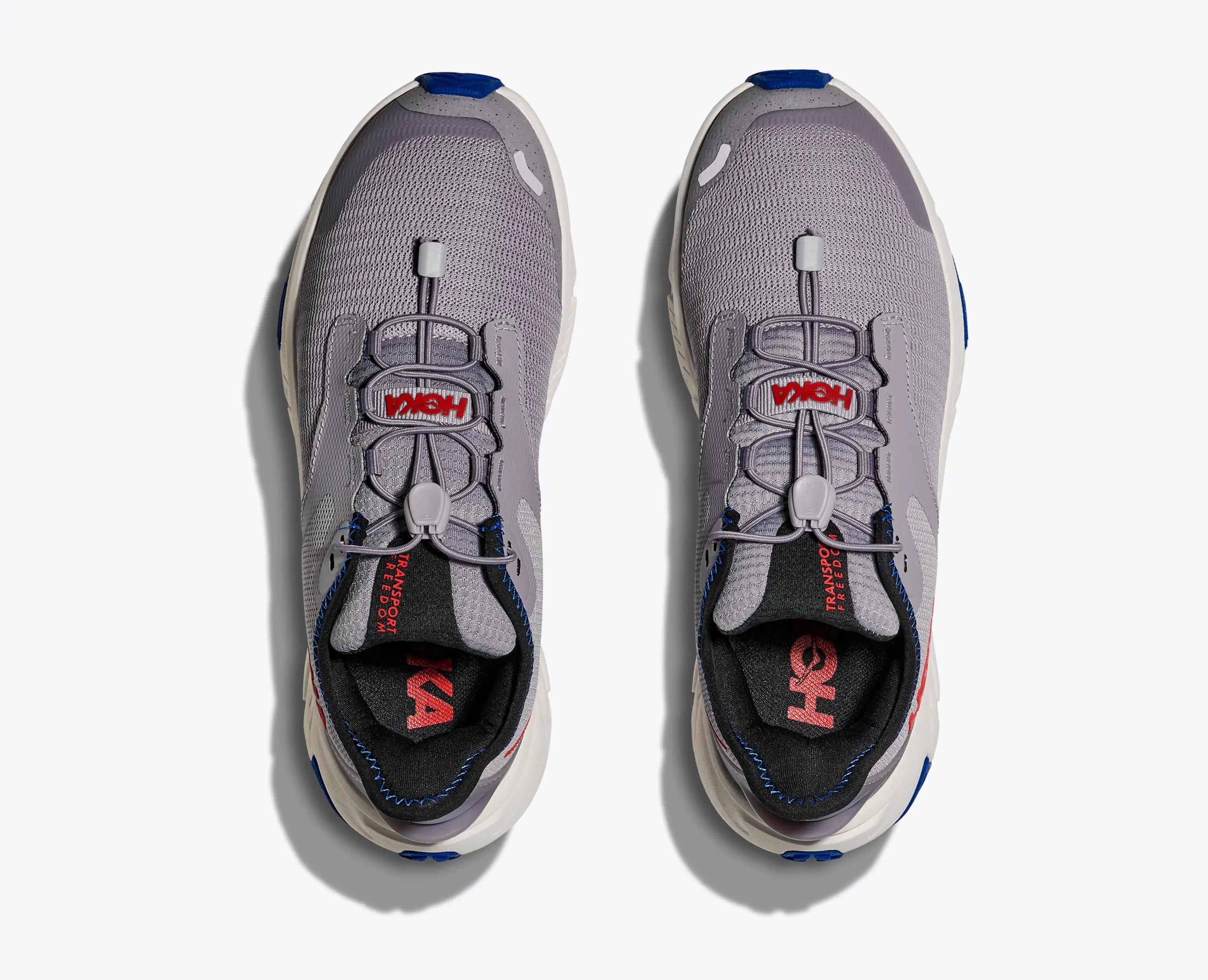 Hoka Big Kids Transport Freedom Foggy Grey Frost