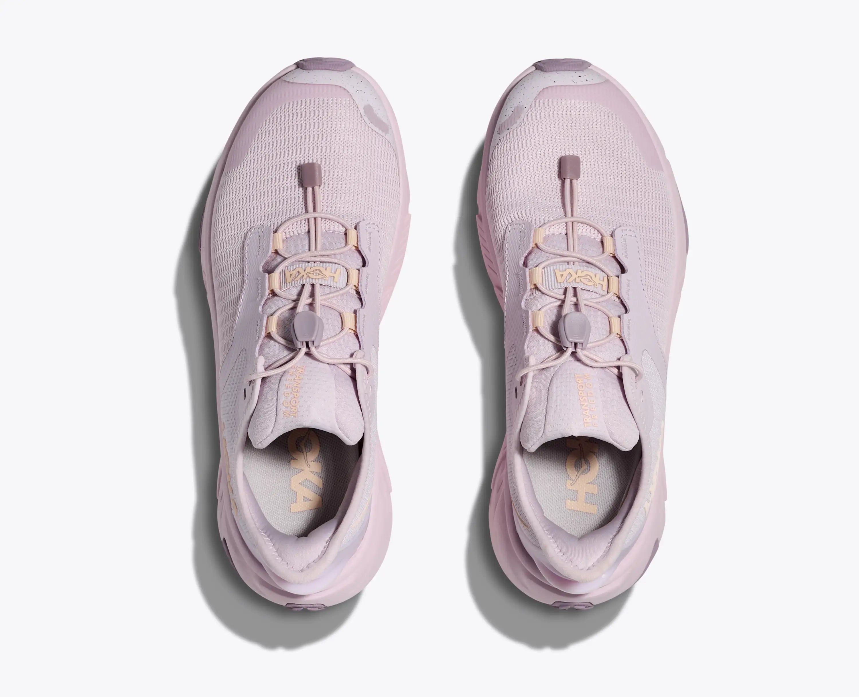 Hoka Big Kids Transport Freedom Lilac Cream Tangerine Glow
