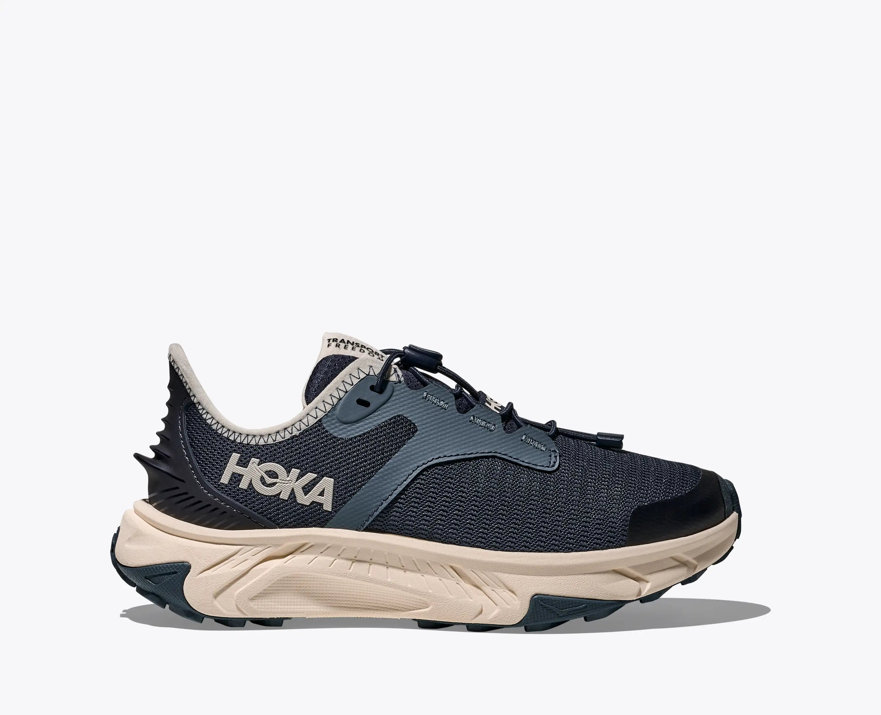 Hoka Big Kids Transport Freedom Varsity Navy Alabaster