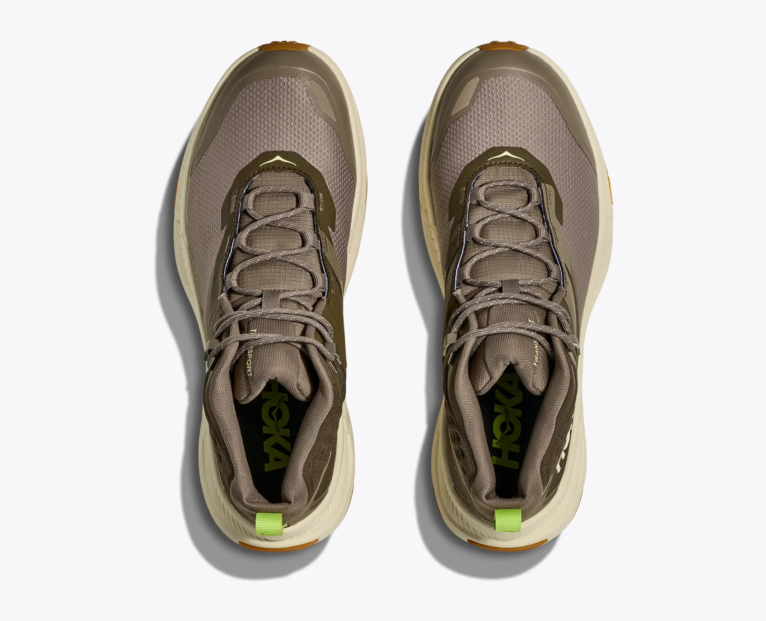 Hoka 'S Transport Hike Gtx Light Roast Eggshell