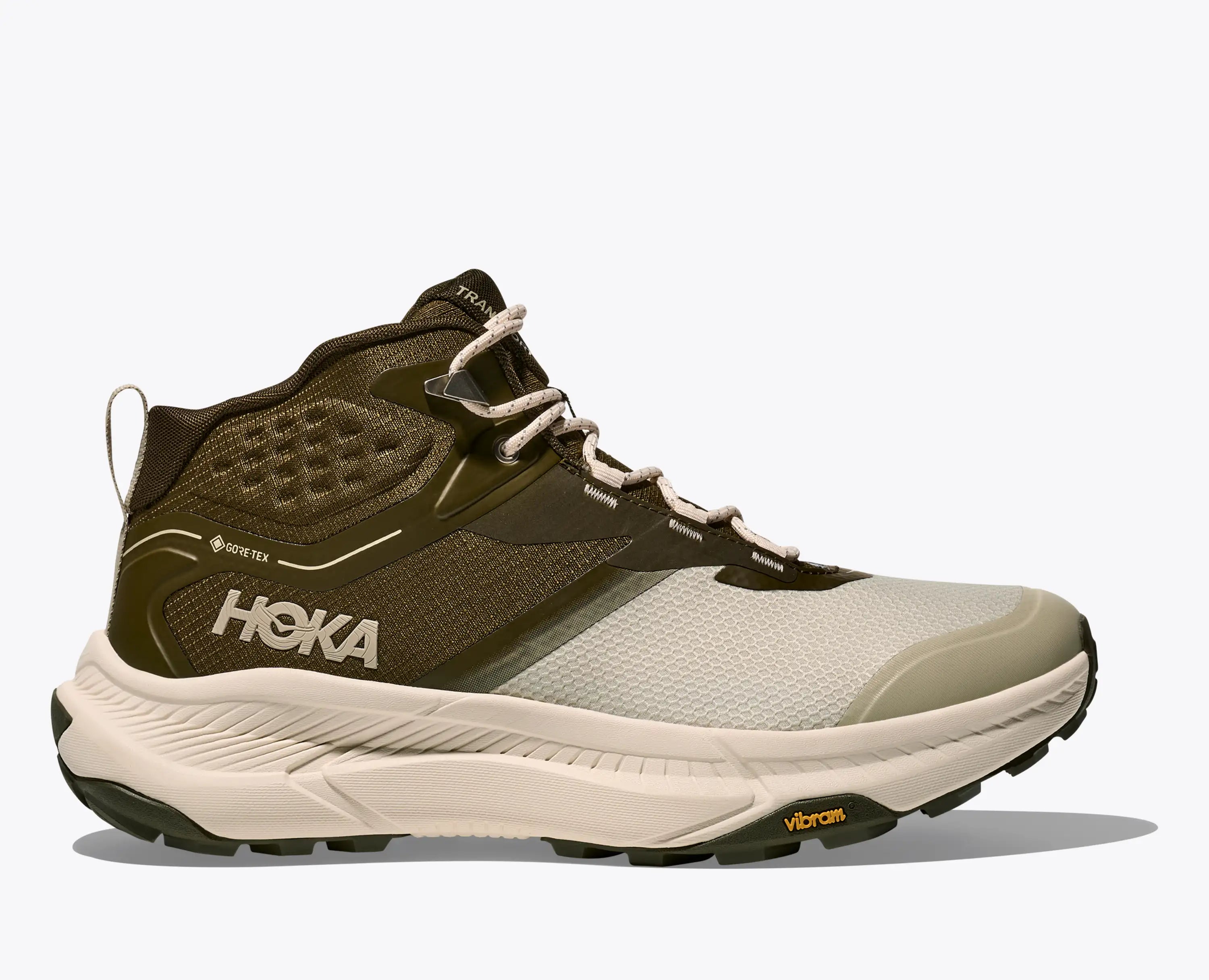 Hoka 'S Transport Hike Gtx Spruce Green Oyster Mushroom