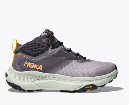 Hoka Women'S Transport Hike Gtx Grey Skies Sea Glass