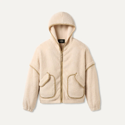 Ugg Mariella Uggfluff Zip Hoodie Cream