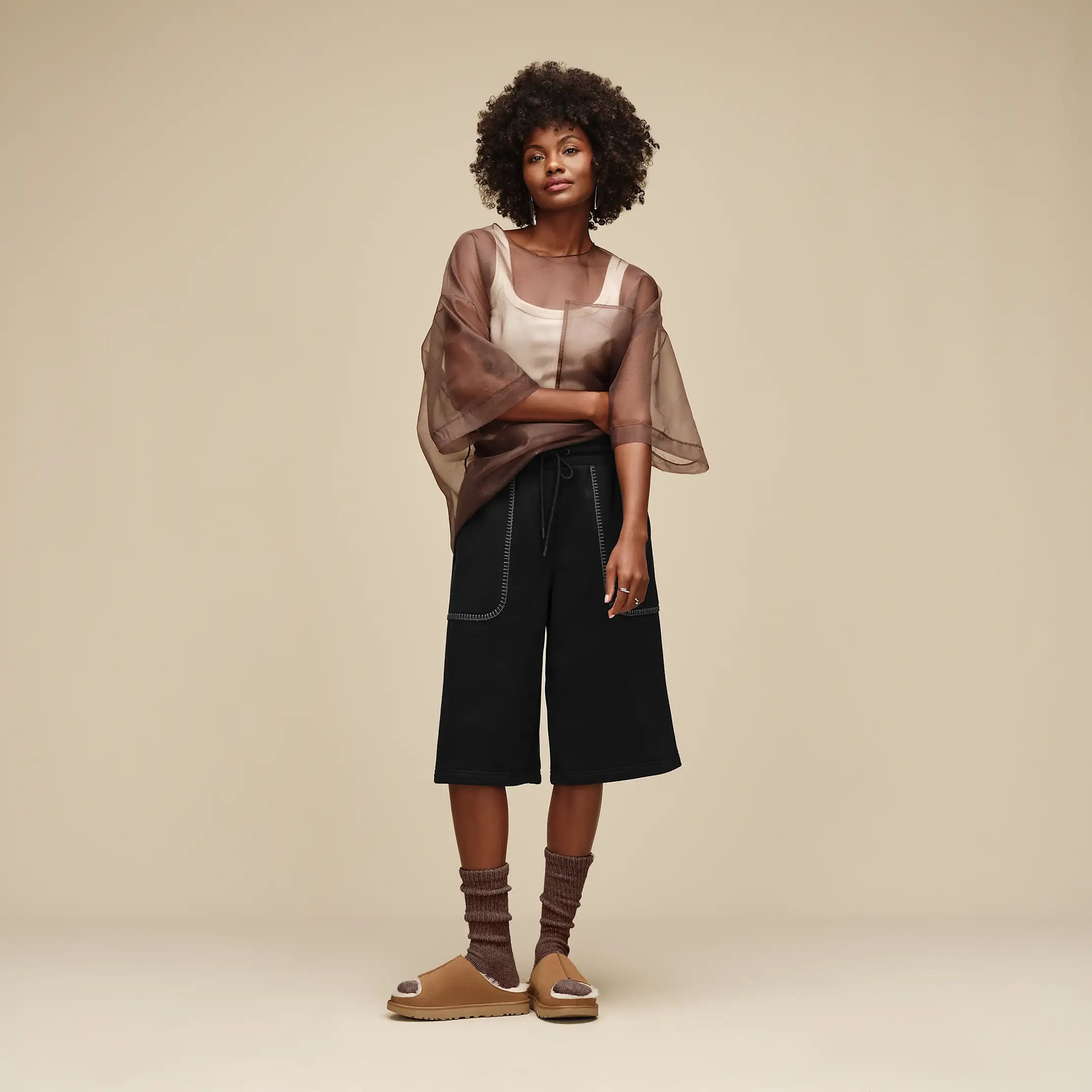 Ugg Tyla Slouchy Crew Ii Allspice