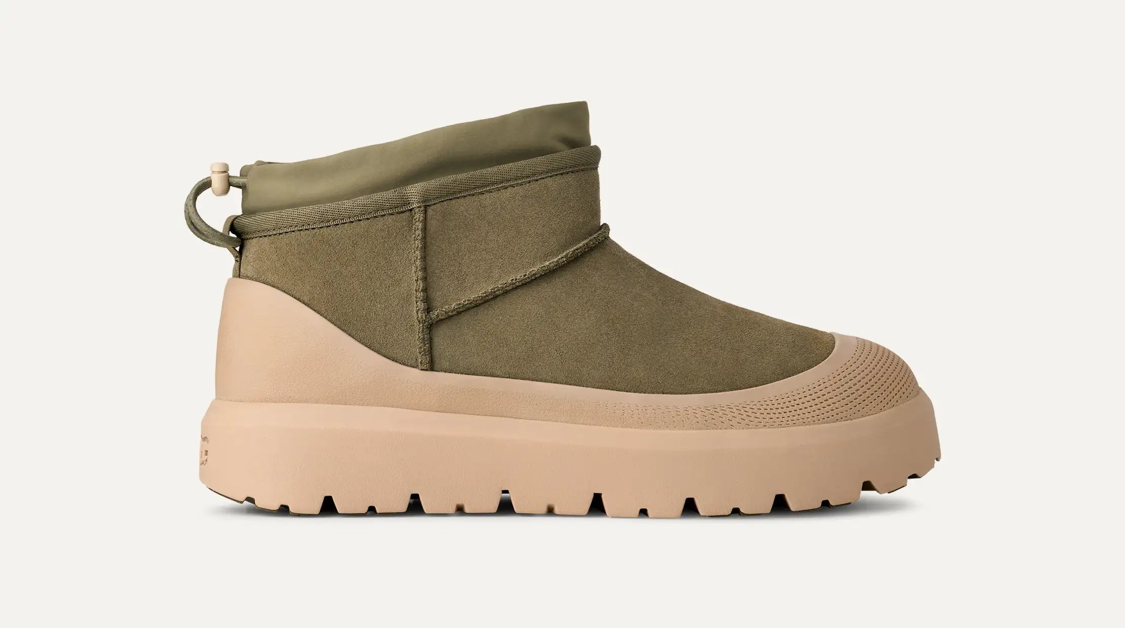Ugg AllGender Classic Ultra Mini Weather Hybrid Burnt Olive / Mustard Seed