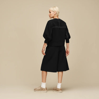Ugg Classic Puff Sleeve Top Black