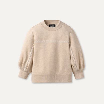 Ugg Classic Puff Sleeve Top Sand Heather