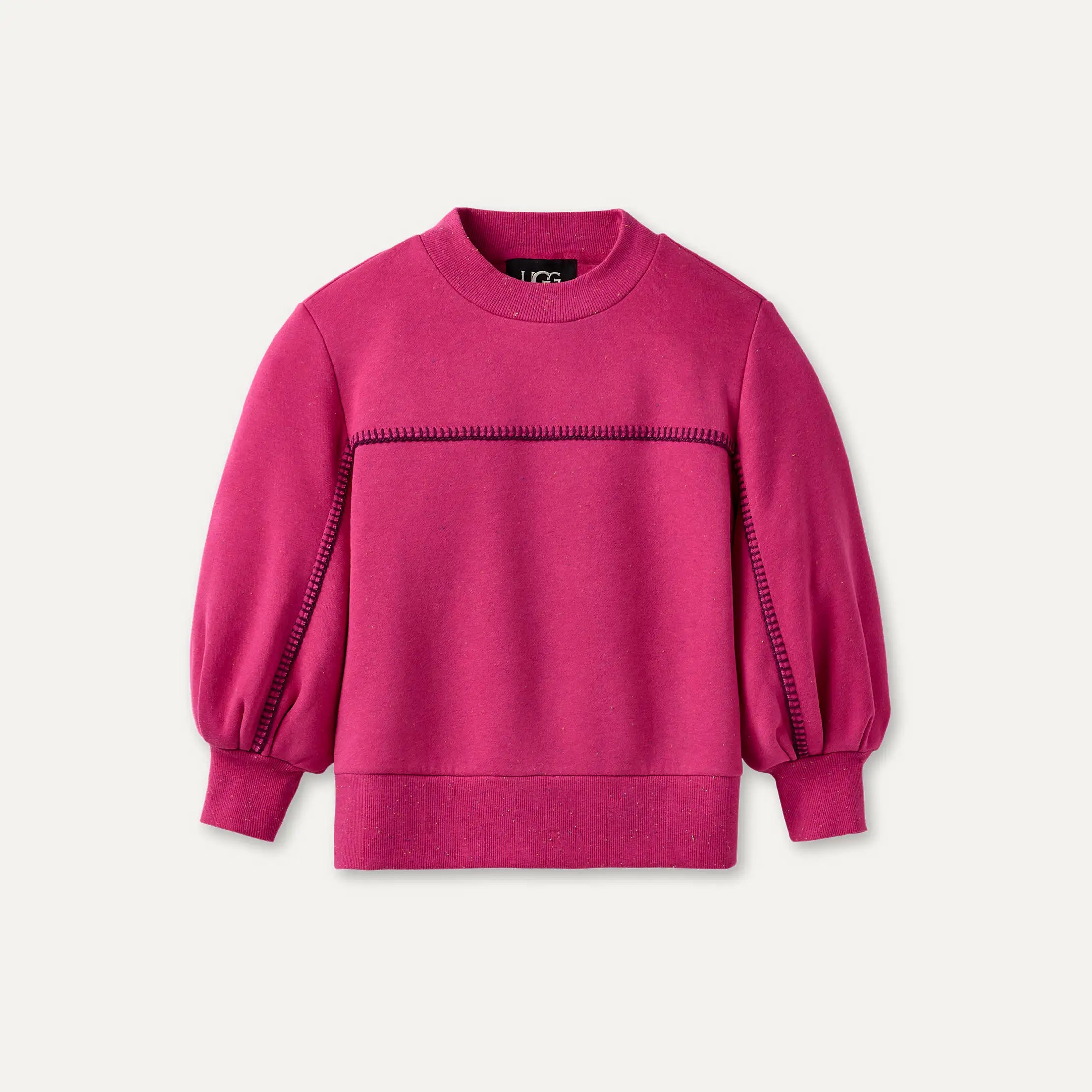 Ugg Classic Puff Sleeve Top Vavoom Heather