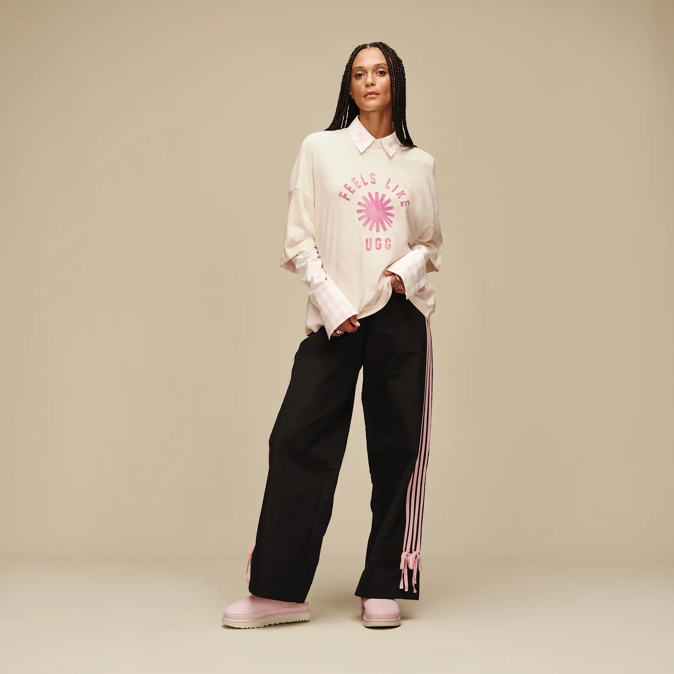 Ugg Feels Like Ugg Tee Leche / Woodviolet