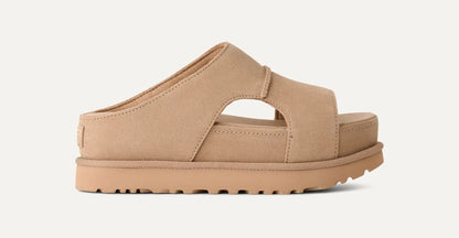 Ugg Goldenstar Hi Cutout Slide Sand