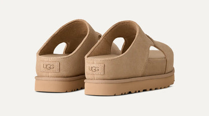 Ugg Goldenstar Hi Cutout Slide Sand