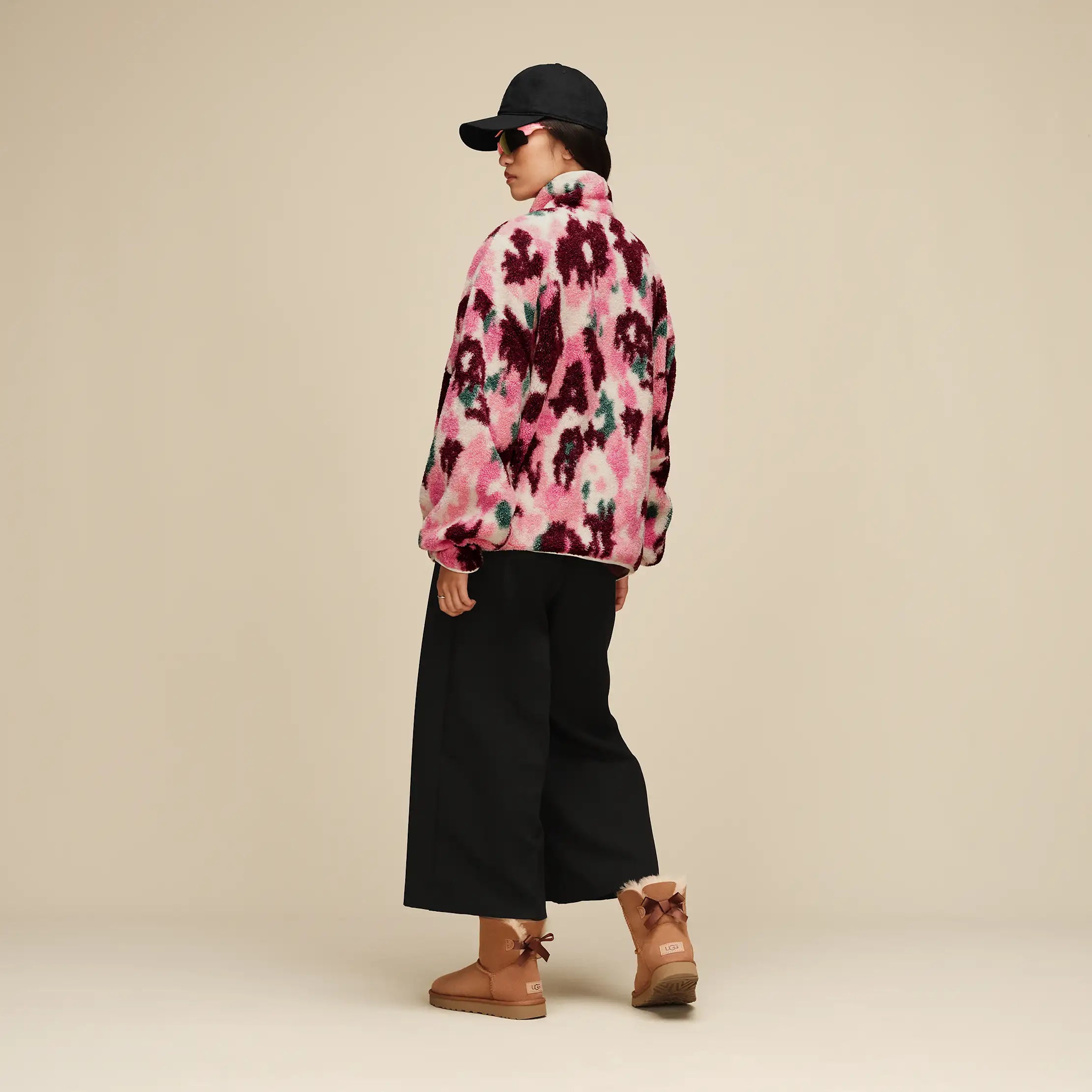 Ugg Marlene Splatter Jacket Abstract Multi