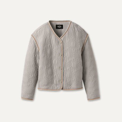 Ugg Sun Quilted Jacket Light Grey