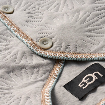 Ugg Sun Quilted Jacket Light Grey