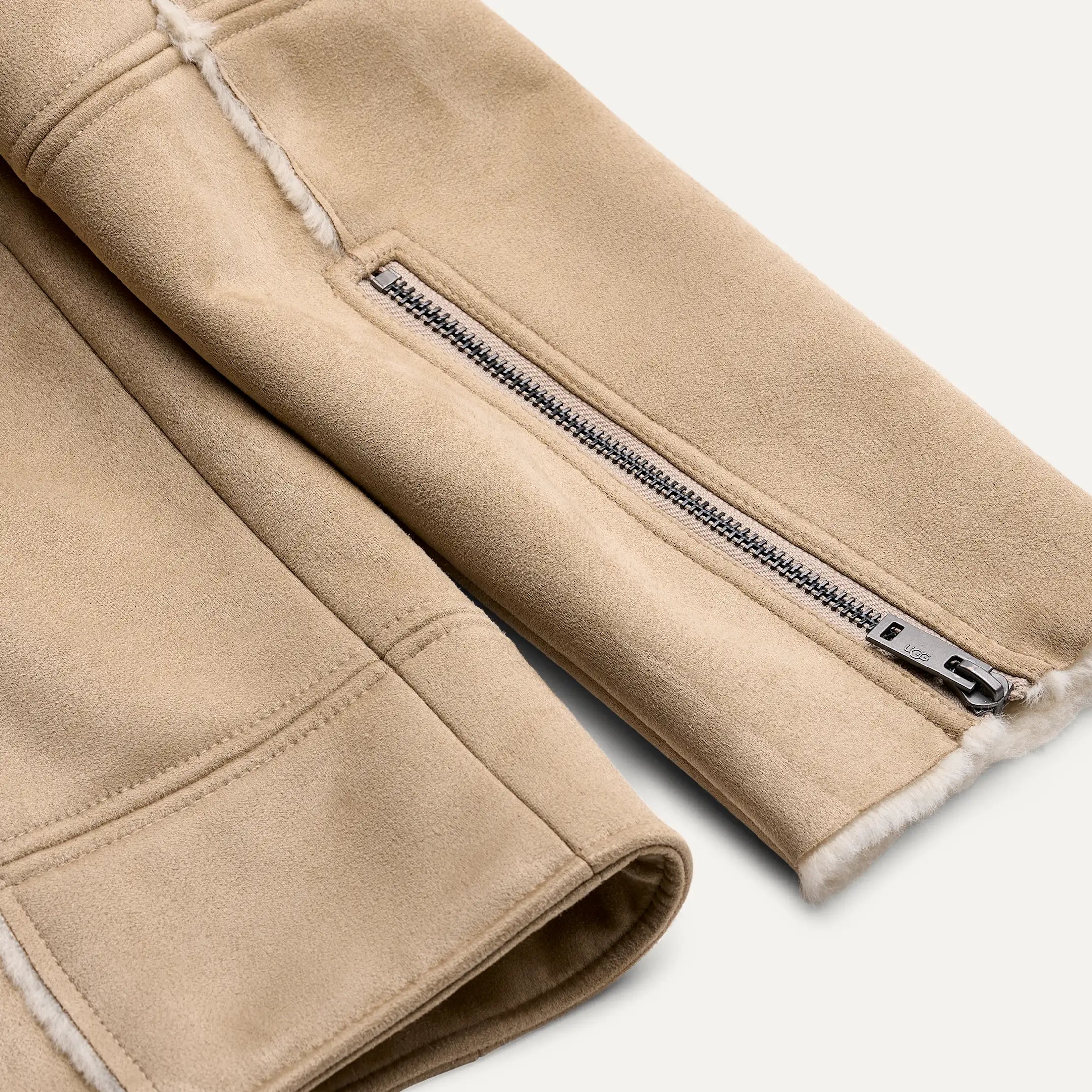 Ugg Thayden Luxefluff Jacket Sand