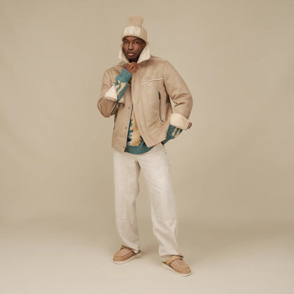 Ugg Thayden Luxefluff Jacket Sand