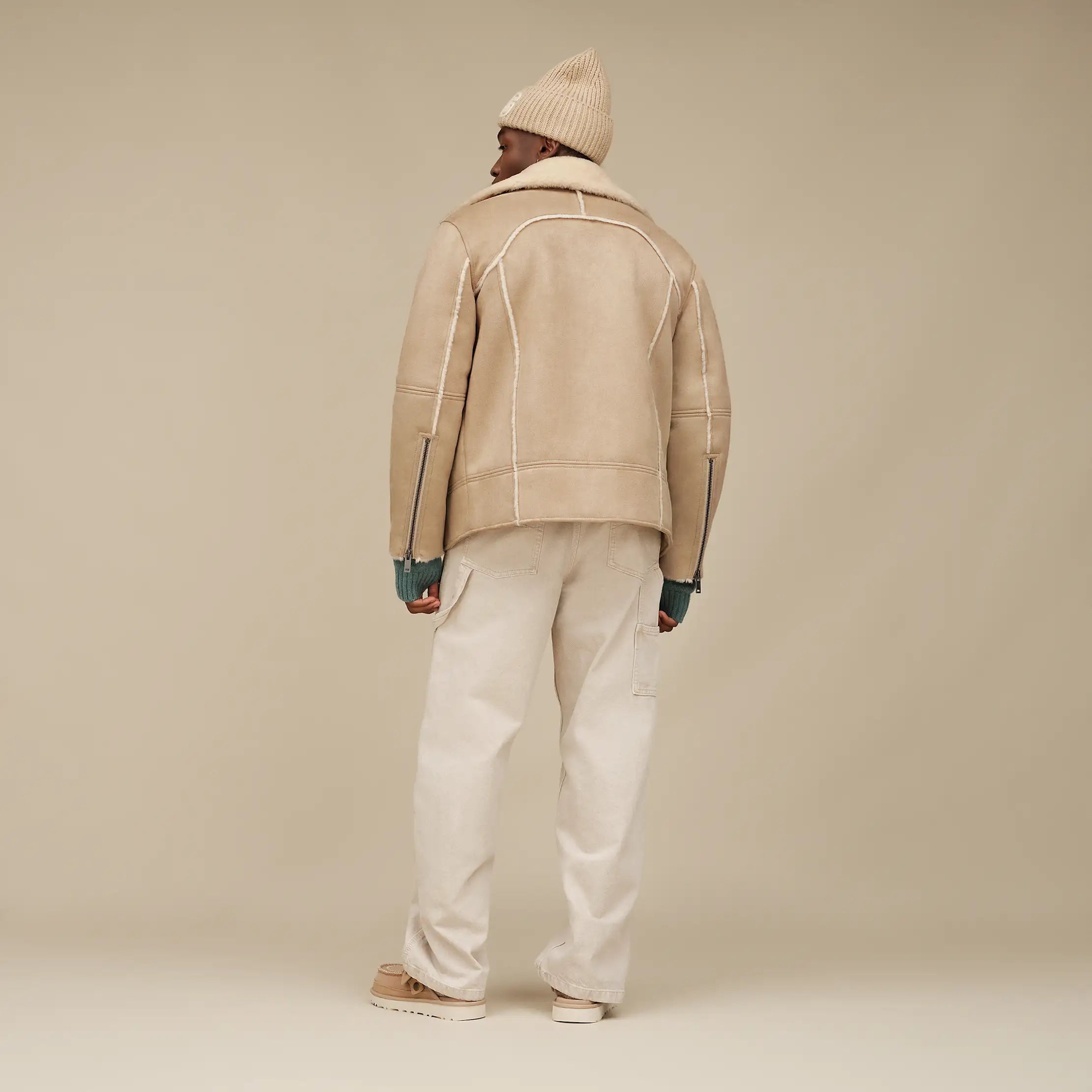 Ugg Thayden Luxefluff Jacket Sand