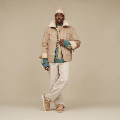 Ugg Thayden Luxefluff Jacket Sand