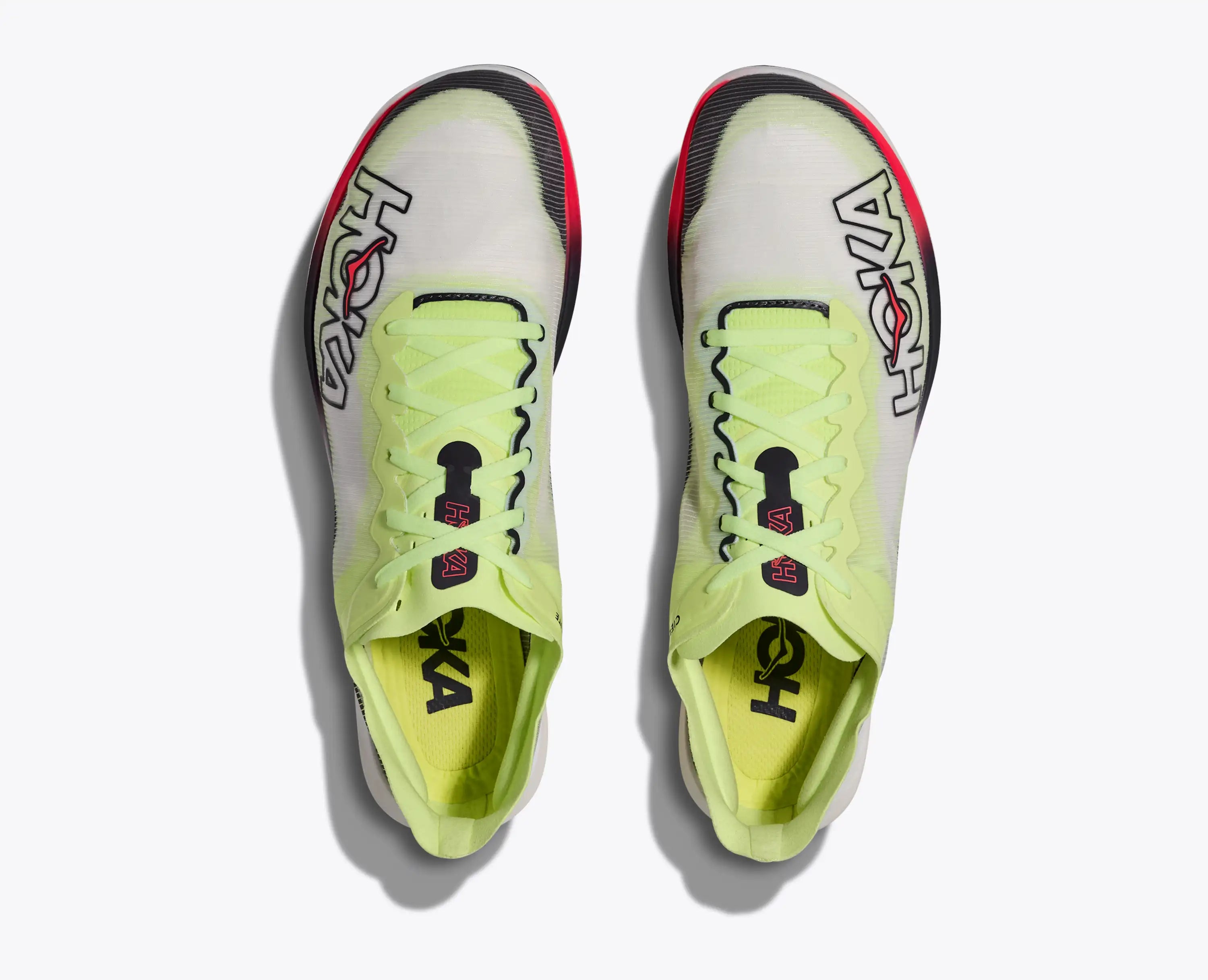 Hoka Cielo Flyx Elite Neon Yuzu Squid Ink