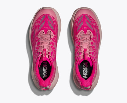 Hoka Women'S Mach Remastered Rose Garden Neon Dragonfruit