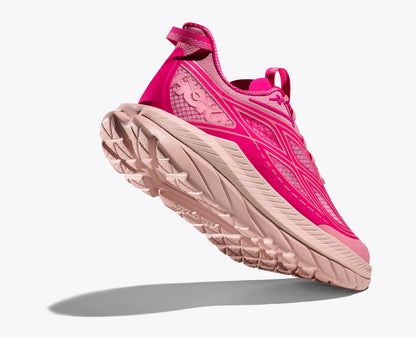 Hoka Women'S Mach Remastered Rose Garden Neon Dragonfruit