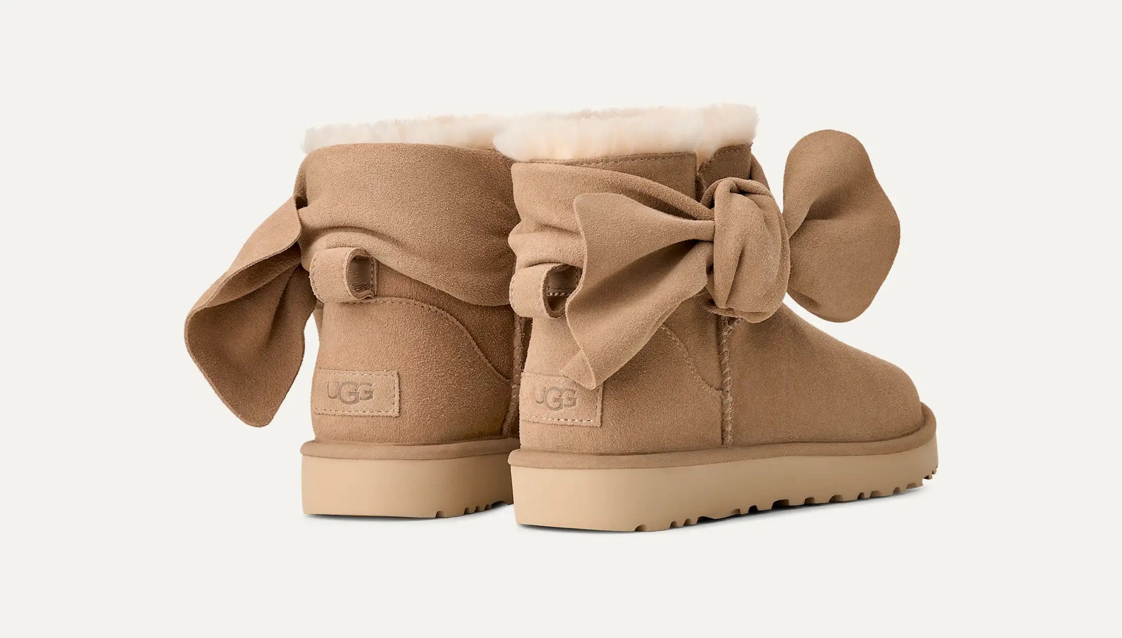 Ugg Classic Mini Bow Sand
