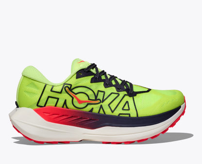 Hoka 'S Rocket X Trail Neon Yuzu Neon Flame