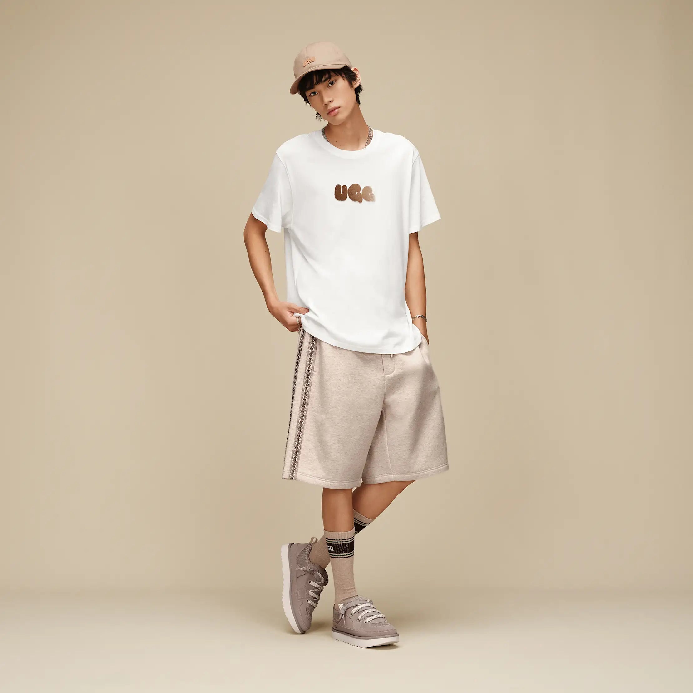 Ugg Tasman Short Caribou Heather