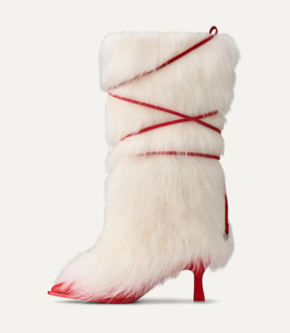 Ugg Ugg Ambush Heel White/Red