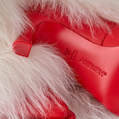 Ugg Ugg Ambush Heel White/Red