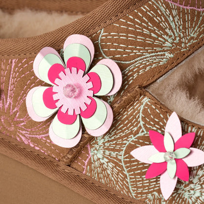 Ugg Bea Mary Jane Meadow Chestnut