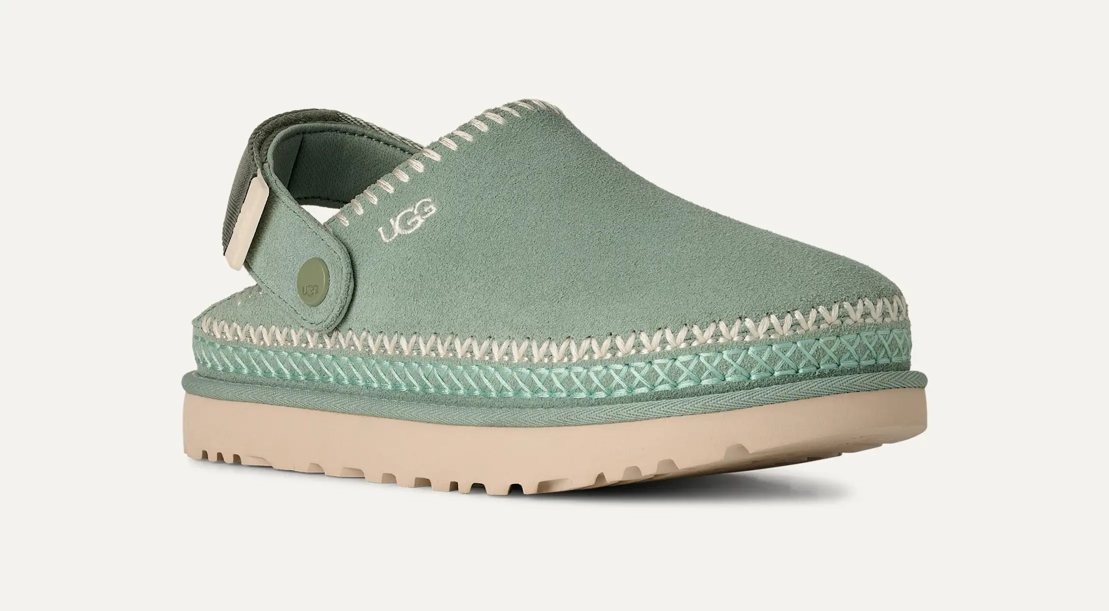 Ugg Goldenstar Meadow Accent Clog Artichoke